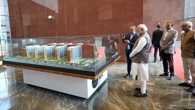 Surat airport will not only become a gateway for international travellers but also facilitate seamless export-import operations for the thriving diamond and textile industries. (ANI) Surat airport will not only become a gateway for international travellers but also facilitate seamless export-import operations for the thriving diamond and textile industries. (ANI)