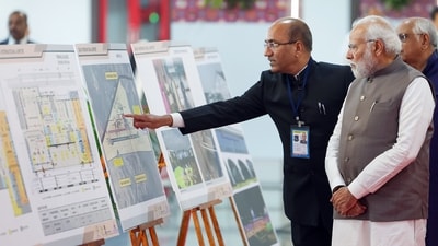 It also has a provision for further increasing the peak hour capacity to 3,000 passengers with the annual handling capacity increasing to 55 lakh passengers. (ANI) It also has a provision for further increasing the peak hour capacity to 3,000 passengers with the annual handling capacity increasing to 55 lakh passengers. (ANI)