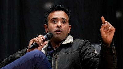 Vivek Ramaswamy: Republican presidential candidate businessman Vivek Ramaswamy speaks. (AP) Vivek Ramaswamy: Republican presidential candidate businessman Vivek Ramaswamy speaks. (AP)