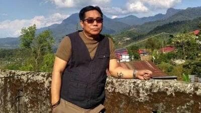 Former MLA from the Khonsa (West) constituency in Arunachal Pradesh, Yumsem Matey, was shot dead on Saturday (Twitter Photo) Former MLA from the Khonsa (West) constituency in Arunachal Pradesh, Yumsem Matey, was shot dead on Saturday (Twitter Photo)