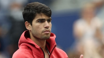 Carlos Alcaraz will be without Juan Carlos Ferrero in Australia. (Getty Images via AFP) Carlos Alcaraz will be without Juan Carlos Ferrero in Australia. (Getty Images via AFP)