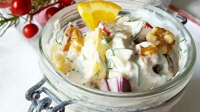 Denmark - Julesild: This dish serves as a starter during julefrokost (Christmas lunches enjoyed throughout December among friends, family, and colleagues). It is typically enjoyed with Danish bread and remoulade.&nbsp; (Pinterest)