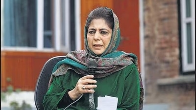 Jammu and Kashmir former CM Mehbooba Mufti (HT File) Jammu and Kashmir former CM Mehbooba Mufti (HT File)