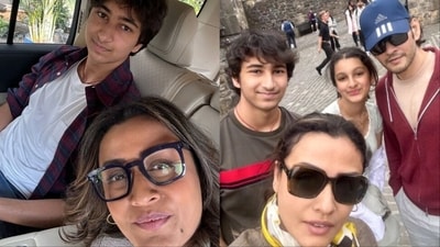 Namrata Shirodkar shared a post about her son Gautam Ghattamaneni. Namrata Shirodkar shared a post about her son Gautam Ghattamaneni.