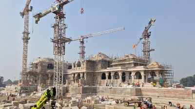 Ram temple in Ayodhya is nearing completion. (File photo) Ram temple in Ayodhya is nearing completion. (File photo)