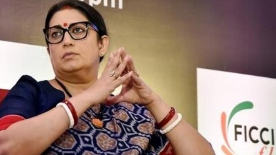 BJP leader Smriti Irani (File) BJP leader Smriti Irani (File)