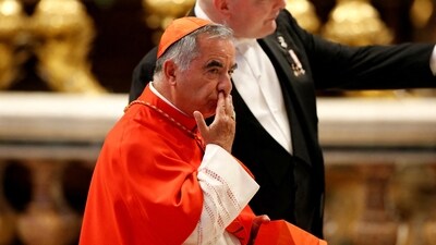 Cardinal Angelo Becciu (REUTERS)