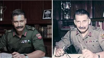 Vicky Kaushal portrayed Field Marshal Sam Manekshaw in his biopic. (HT File) Vicky Kaushal portrayed Field Marshal Sam Manekshaw in his biopic. (HT File)