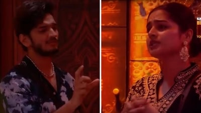Munawar Faruqui and Ayesha Khan had a heated conversation in the Bigg Boss house.