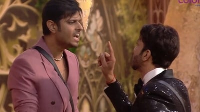 Neil Bhatt and Vicky Jain argued with each other. Neil Bhatt and Vicky Jain argued with each other.