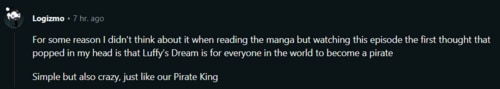 Redditors discuss Luffy's dream Redditors discuss Luffy's dream