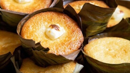 Philippines: Bibingka: Bibingka, a rice cake made with coconut milk and rice flour, holds a traditional place in Filipino Christmas celebrations and is commonly enjoyed during the festive season.&nbsp;(Pinterest)