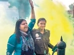 Neelam Azad, one of the accused of Parliament security breach, used to attend protest rallies. 
