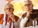 MM Joshi and LK Advani (File photo)