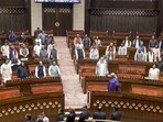 Parliamentarians in the Rajya Sabha during the Winter session of Parliament, in New Delhi. (PTI) Parliamentarians in the Rajya Sabha during the Winter session of Parliament, in New Delhi. (PTI)