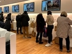 Shoppers at a Uniqlo store in New York use self-checkout on Wednesday, Dec. 6, 2023. Self-checkout faces a reckoning of sorts just as retailers are in the midst of their busiest time of the year. Shoppers at a Uniqlo store in New York use self-checkout on Wednesday, Dec. 6, 2023. Self-checkout faces a reckoning of sorts just as retailers are in the midst of their busiest time of the year.
