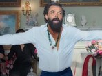 Bobby Deol in a still from Animal song Jamal Kudu. Bobby Deol in a still from Animal song Jamal Kudu.
