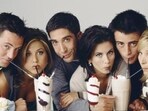 Matthew Perry as Chandler Bing, Jennifer Aniston as Rachel Green, David Schwimmer as Ross Geller, Courteney Cox as Monica Geller, Matt LeBlanc as Joey Tribbiani, Lisa Kudrow as Phoebe Buffay. 