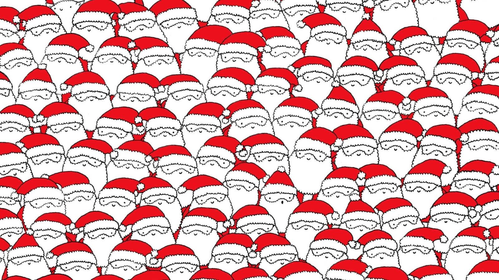Brain Teaser: Only puzzle masters can spot the sheep among Santas in 5 seconds | Trending - Vimarsana News