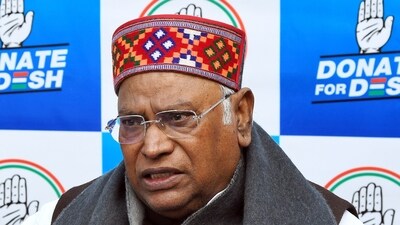 Congress President Mallikarjun Kharge. (Ishant) Congress President Mallikarjun Kharge. (Ishant)
