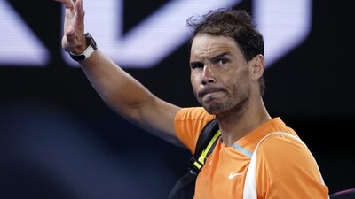 Rafael Nadal of Spain waves as he leaves Rod Laver Arena following his second round loss to Mackenzie McDonald of the U.S. at the Australian Open tennis championship in Melbourne, Australia (AP) Rafael Nadal of Spain waves as he leaves Rod Laver Arena following his second round loss to Mackenzie McDonald of the U.S. at the Australian Open tennis championship in Melbourne, Australia (AP)