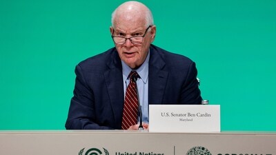 U.S. Senator Ben Cardin (D-MD) speaks during a press conference. REUTERS/Thaier Al-Sudani (REUTERS)