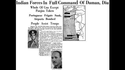 HT This Day: December 19, 1961 -- Indian forces in full command of Daman, Diu HT This Day: December 19, 1961 -- Indian forces in full command of Daman, Diu