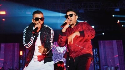 Juggy D and Jay Sean performed in Delhi as part of Zomaland event