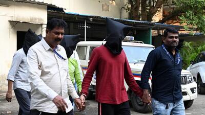 Navi Mumbai police narcotics cell bust MD manufacturing factory in Raigad. Six held , Press Conference at CP Office CBD in Navi Mumbai, India, on Thursday, December 14, 2023. (Bachchan Kumar/ HT PHOTO) Navi Mumbai police narcotics cell bust MD manufacturing factory in Raigad. Six held , Press Conference at CP Office CBD in Navi Mumbai, India, on Thursday, December 14, 2023. (Bachchan Kumar/ HT PHOTO)