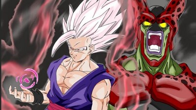 Gohan was enraged, helping him unlock a new form- Beast Gohan. Right after, he prepared to strike Cell Max with his all-or-nothing Special Beam Cannon. Gohan was enraged, helping him unlock a new form- Beast Gohan. Right after, he prepared to strike Cell Max with his all-or-nothing Special Beam Cannon.