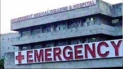 Since the patient was admitted during the peak of Covid-19 pandemic, it was a strict protocol to test all surgery/ICU/MRI patients with RTPCR testing. (HT File)