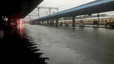 The India Meteorological department had sounded a red alert (highest warning) in the four districts on Sunday (ANI) The India Meteorological department had sounded a red alert (highest warning) in the four districts on Sunday (ANI)