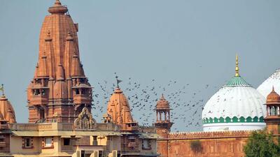The high court on May 26 had transferred to itself all the lawsuits pending before a Mathura court praying for various relief pertaining to the Sri Krishna Janmabhoomi-Shahi Eidgah Mosque dispute. (HT Archives) The high court on May 26 had transferred to itself all the lawsuits pending before a Mathura court praying for various relief pertaining to the Sri Krishna Janmabhoomi-Shahi Eidgah Mosque dispute. (HT Archives)