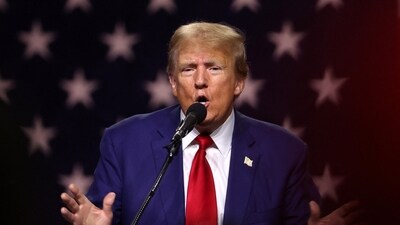 Republican presidential candidate former US president Donald Trump. (AFP) Republican presidential candidate former US president Donald Trump. (AFP)