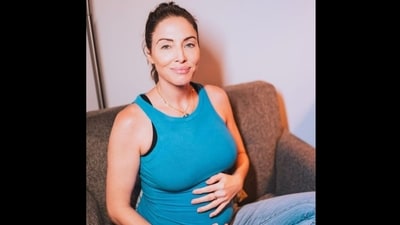 Whitney Cummings has given birth to her first child, a baby boy (whitneycummings/Instagram) Whitney Cummings has given birth to her first child, a baby boy (whitneycummings/Instagram)