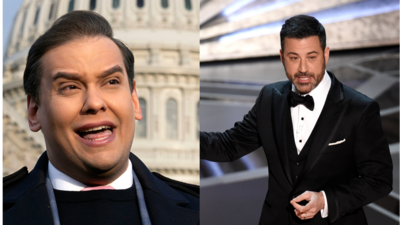 Jimmy Kimmel faces potential legal battle for using disgraced George Santos' Cameo videos (AP) Jimmy Kimmel faces potential legal battle for using disgraced George Santos' Cameo videos (AP)