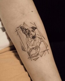 Abstract tattoos feature non-representational and imaginative designs. (Photo by tattoo artist Saunak Roy) Abstract tattoos feature non-representational and imaginative designs. (Photo by tattoo artist Saunak Roy)