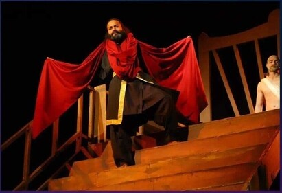 Directed by K Madavane, the play Tughlaq, written by late Girish Karnad, deals with the mass displacement of the subjects of Muhammad bin Tughlaq. The people are shifted from Delhi to Daulatabad, only to be returned to the same spot, after five years. Directed by K Madavane, the play Tughlaq, written by late Girish Karnad, deals with the mass displacement of the subjects of Muhammad bin Tughlaq. The people are shifted from Delhi to Daulatabad, only to be returned to the same spot, after five years.