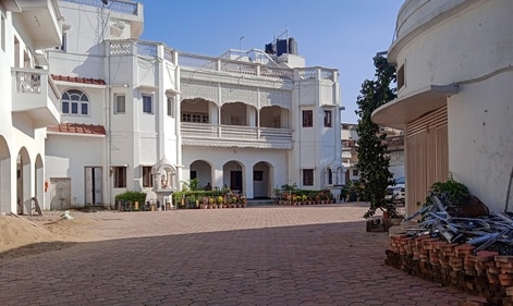 Residence of Jharkhand Congress MP Dhiraj Prasad Sahu in Ranchi. (PTI) Residence of Jharkhand Congress MP Dhiraj Prasad Sahu in Ranchi. (PTI)