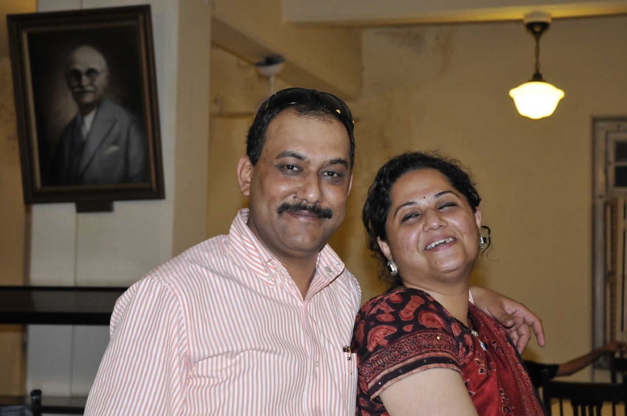 Hemant and Smruti Divate, co-founders of Poetrywala, in a picture from the early 2000s. (Vaishali Narkar) Hemant and Smruti Divate, co-founders of Poetrywala, in a picture from the early 2000s. (Vaishali Narkar)