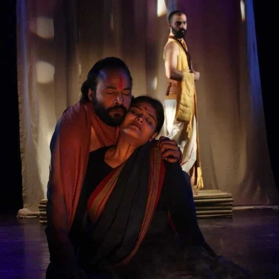 Agni Aur Barkha, Girish Karnad's play on love, lust, power and sacrifice, is directed by KS Rajendaran. Agni Aur Barkha, Girish Karnad's play on love, lust, power and sacrifice, is directed by KS Rajendaran.