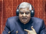 Rajya Sabha Chairman Jagdeep Dhankar.
Rajya Sabha Chairman Jagdeep Dhankar.