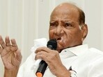 Nationalist Congress Party (NCP) chief Sharad Pawar (HT FILE)