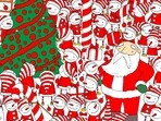 Christmas Brain Teaser: Help Santa find his lost hat so that he can travel around the world. 