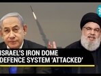 ISRAEL'S IRON DOME DEFENCE SYSTEM 'ATTACKED' ISRAEL'S IRON DOME DEFENCE SYSTEM 'ATTACKED'