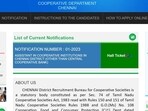 TN Cooperative Bank 2023 admit card released at drbchn.in