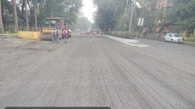NMMC resurfacing roads in good condition, alleges AAP NMMC resurfacing roads in good condition, alleges AAP