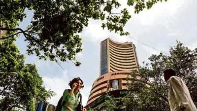 HDFC Solutions has predicted that Nifty and Sensex can rise by 10 percent in 2024. (Bloomberg) HDFC Solutions has predicted that Nifty and Sensex can rise by 10 percent in 2024. (Bloomberg)