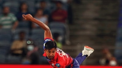 Mustafizur Rahman will be available for IPL 2024 (Delhi Capitals Twitter)
