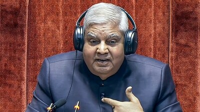 Rajya Sabha Chairman Jagdeep Dhankar. (ANI) Rajya Sabha Chairman Jagdeep Dhankar. (ANI)